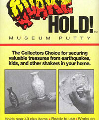 Museum Putty Packet - Earth Shakes