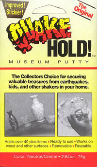 Museum Putty Packet - Earth Shakes